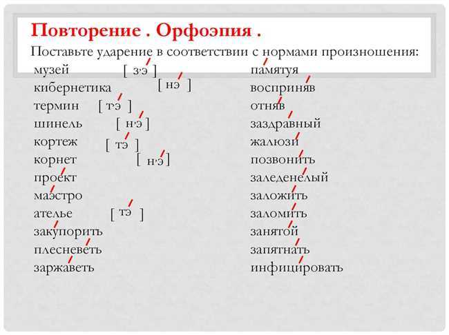 Советы по запоминанию акцентов в сложных терминах